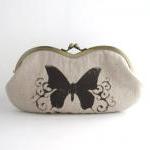 sunglass case- butterfly on..